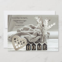 Home Is Where The Heart Is Card