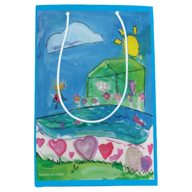 Home is Where the Heart Is Medium Gift Bag (Front)