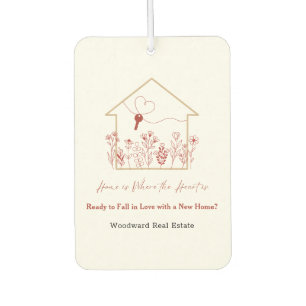 Home is Where the Heart is   New Home?   Realtor  Air Freshener