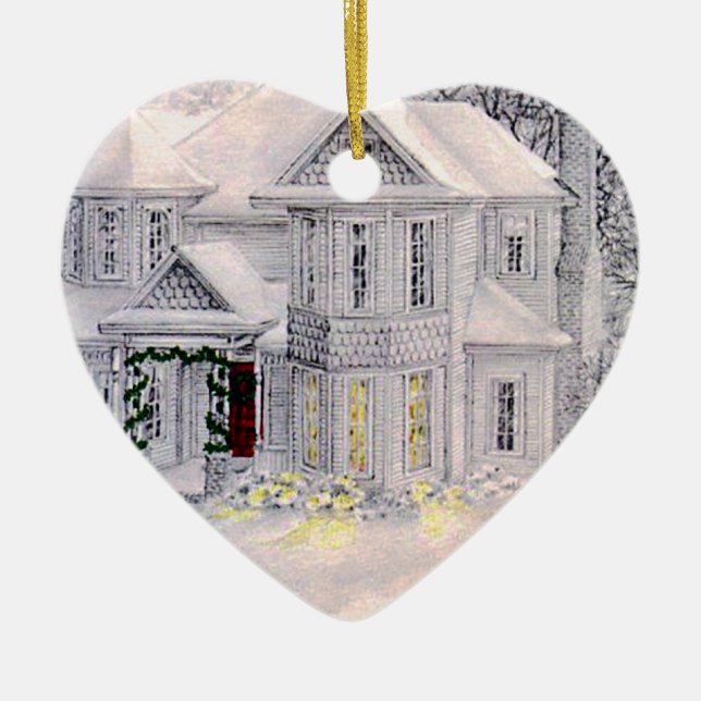 Home is Where the Heart Is Ornament (Front)