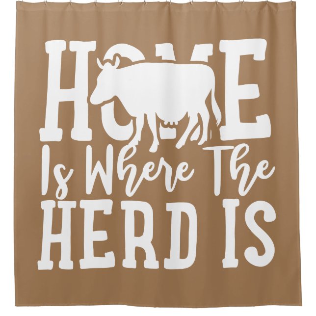 Home Is Where The Herd Is with Cow (Front)