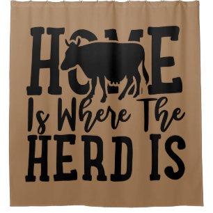 Home Is Where The Herd Is with Cow