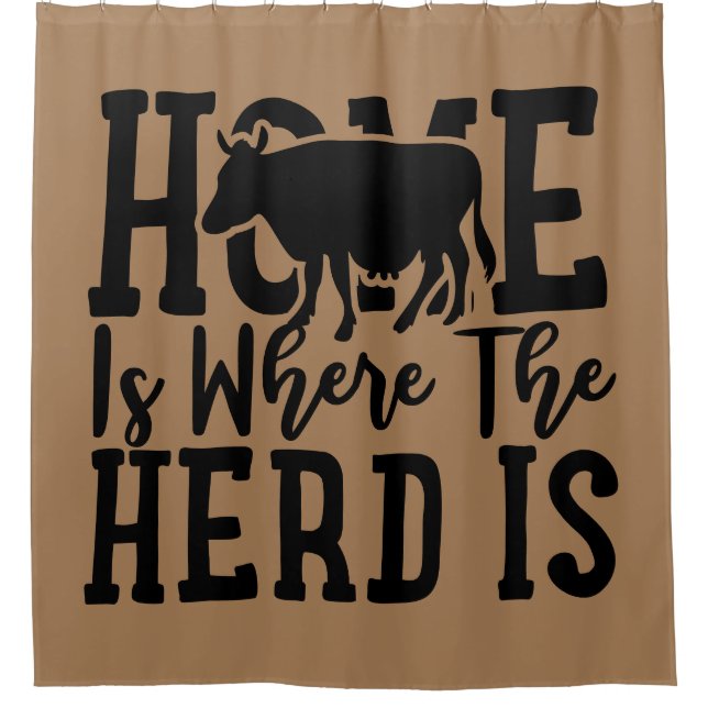 Home Is Where The Herd Is with Cow (Front)