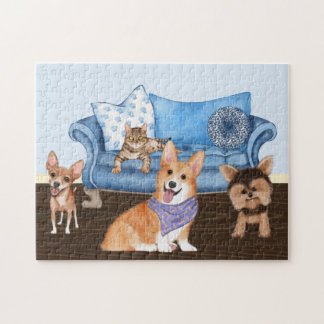 Home is Where the Pets Are Jigsaw Puzzle
