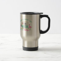 Home is Where You Put Your Flamingos Mug
