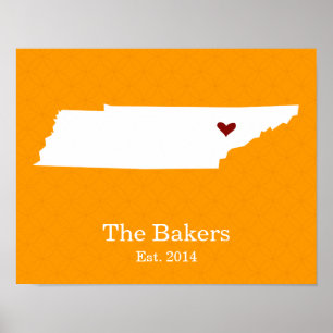 Home is Where Your Heart Is - Tennessee Poster