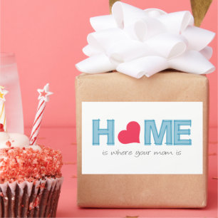 Home is where your mom is sticker