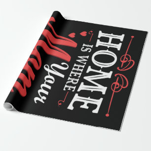 Home Is Where Your Mom Is Wrapping Paper