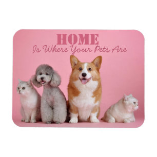 Home Is Where Your Pets Are Magnet