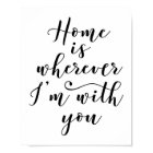 Home Is Wherever I'm With You Poster