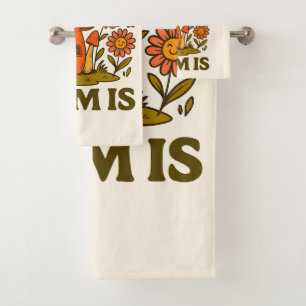 Home Is Wherever Mom Is Mothers Day Bath Towel Set