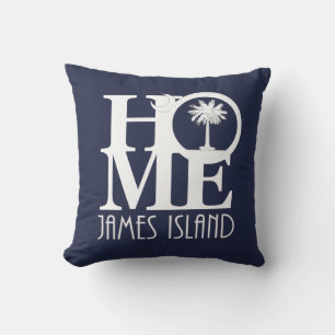 HOME James Island Throw Pillow