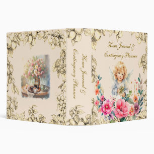 Home Journal and Contingency Planner Binder