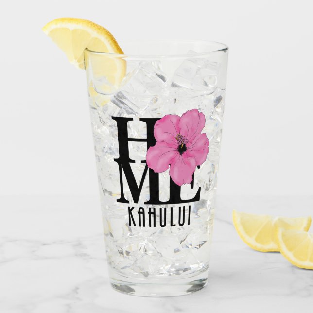 HOME Kahului Pink Glass (Front Ice)