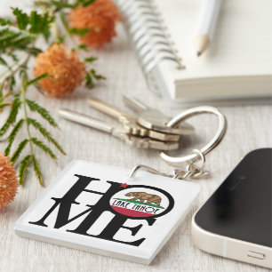 HOME Lake Tahoe Keychain