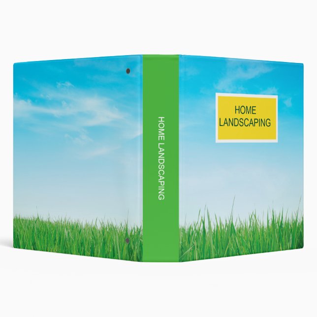Home Landscaping Binder (Background)
