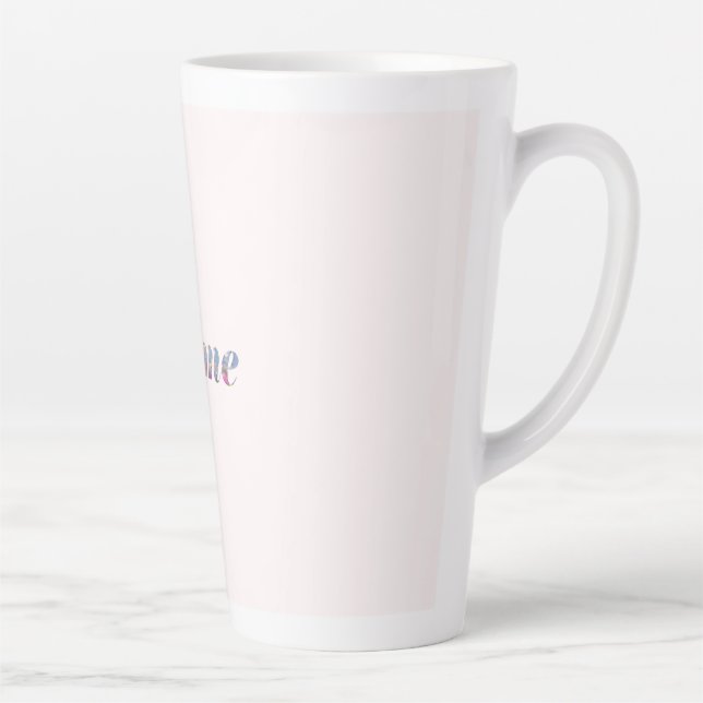 Home. Latte Mug (Right)