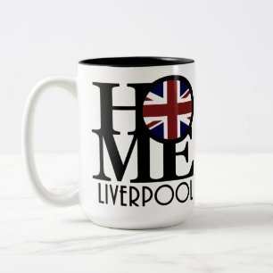 HOME Liverpool (UK Flag) 15oz Two-Tone Coffee Mug