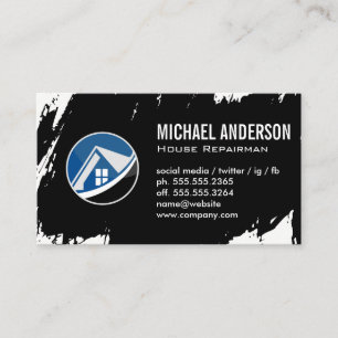 Home Logo   Real Estate Business Card