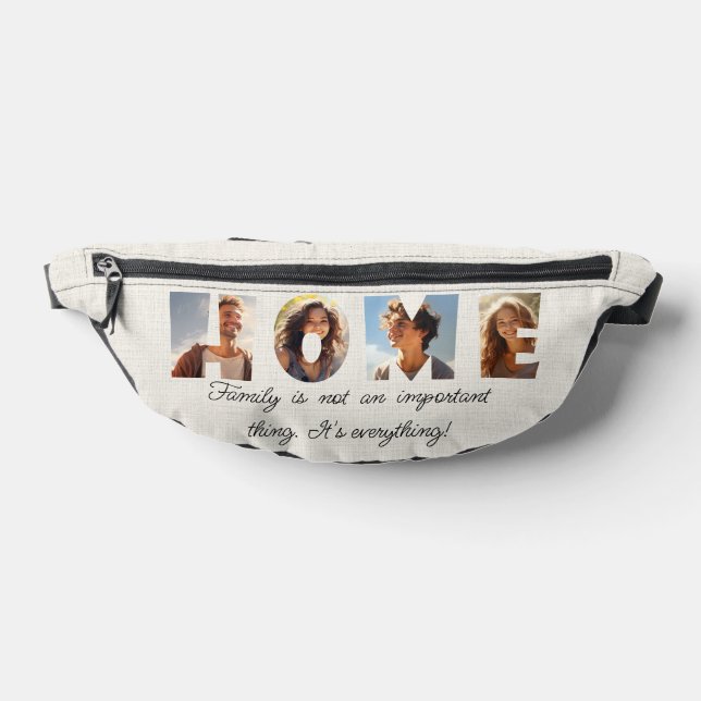Home Love Letters I Cut Out Pictures Fanny Pack (Lay Down)