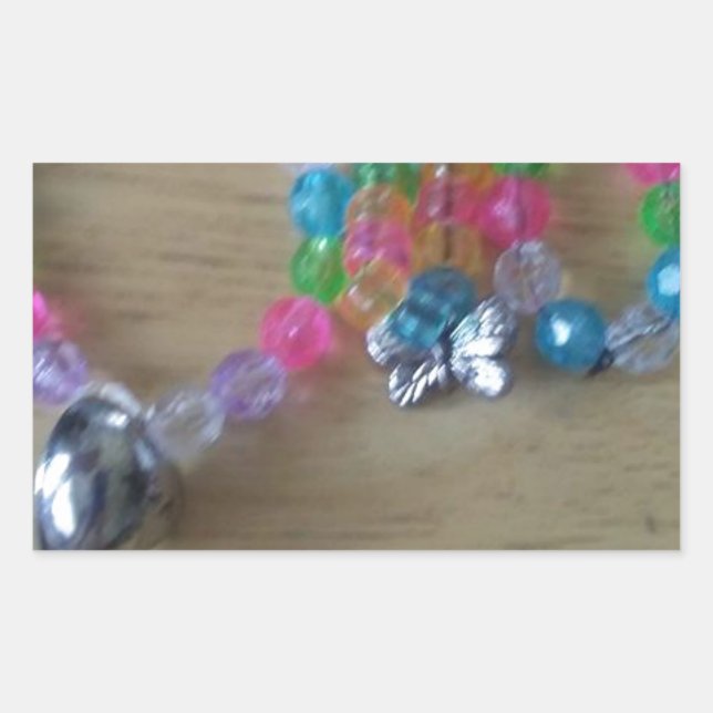 home made beaded braclets sticker (Front)
