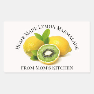 Home Made Lemon Marmalade Label