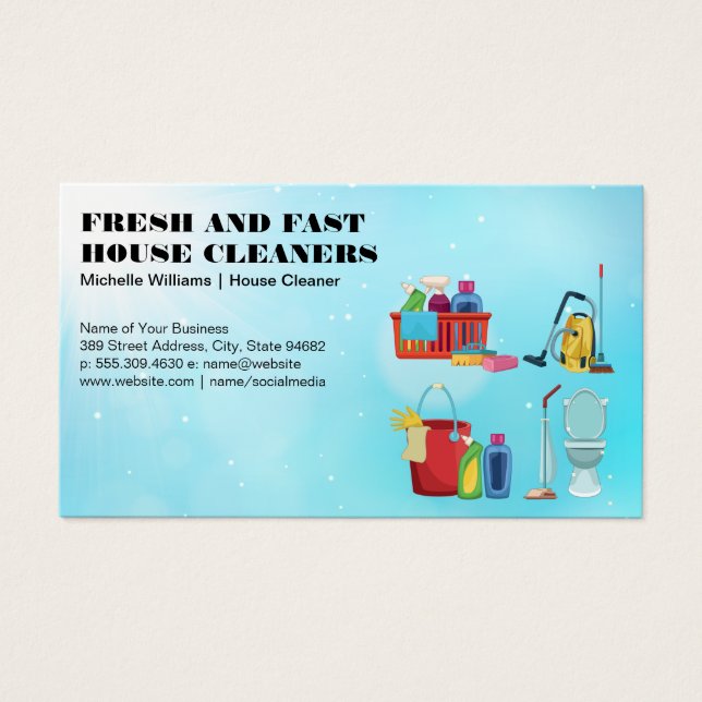 Home Maid | Cleaning Services | Equipment (Front)