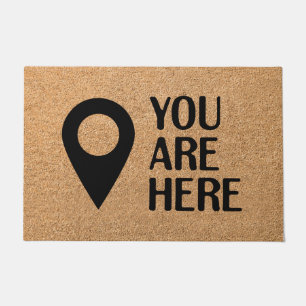 Home Mats Unique Welcome Mats - Brown