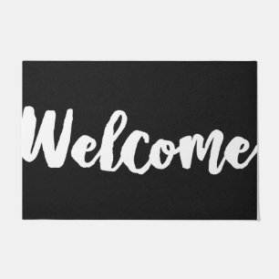Home Mats Unique Welcome Mats Home Decor - Black