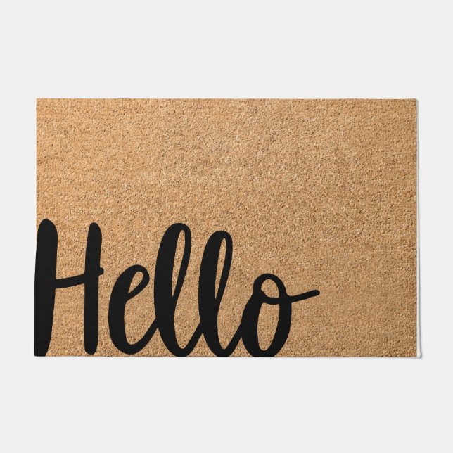 Home Mats Unique Welcome Mats Home Decor - Brown (Front)