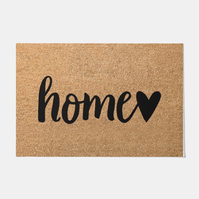 Home Mats Unique Welcome Mats Home Decor - Brown (Front)