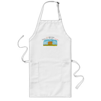 Home Means Family. Family Means Love Long Apron