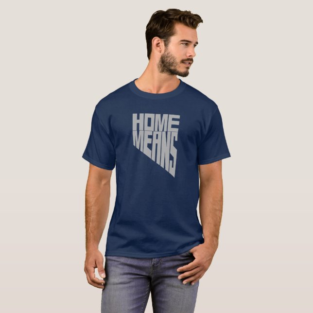 Home Means Nevada Words Tshirt (Front Full)