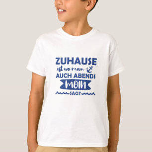 Home Moin North German Anchor North Sea Baltic Sea T-Shirt