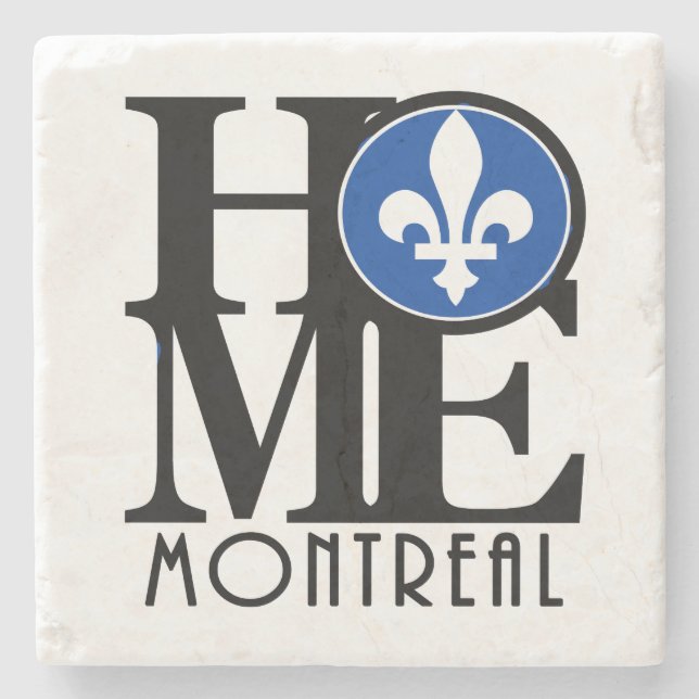 HOME Montreal Stone Coaster (Front)