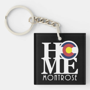 HOME Montrose Colorado Keychain