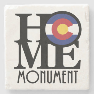 HOME Monument Stone Coaster