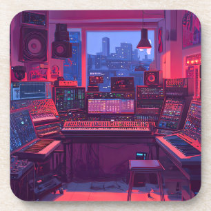 Home Music Studio Coaster