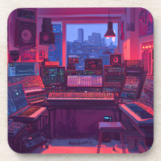 Home Music Studio Coaster