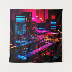 Home Music Studio Tapestry
