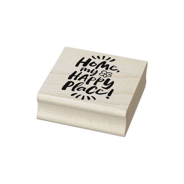 HOME my Happy Place!  Cozy Homebody - Homebody Rubber Stamp (Stamp)