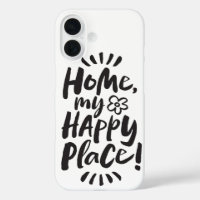 HOME my Happy Place! Homebody Lettering