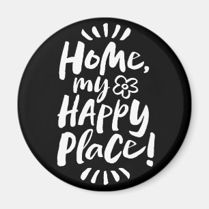HOME my Happy Place!  Homebody - Lettering Magnet