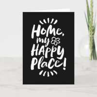 HOME my Happy Place! Shelter in Place - Lettering