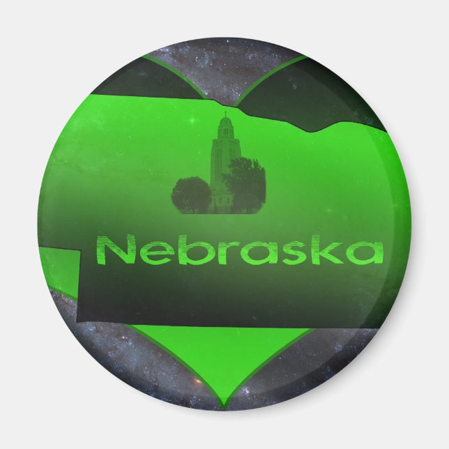 Home Nebraska Magnet (Front)