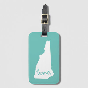 Home New Hampshire Custom Colour Luggage Tag