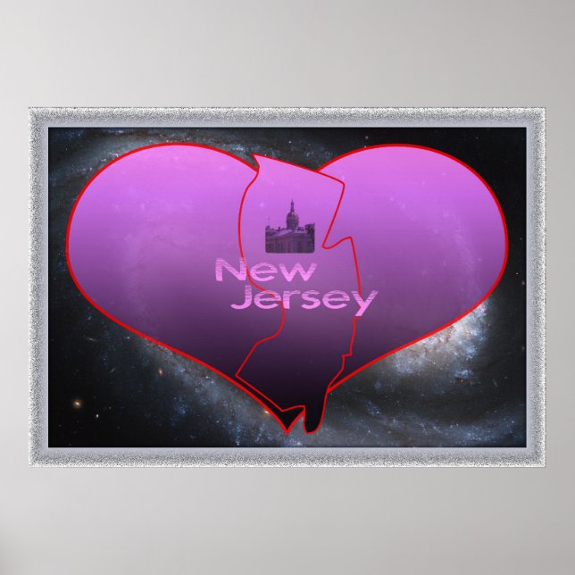 Home New Jersey Poster (Front)