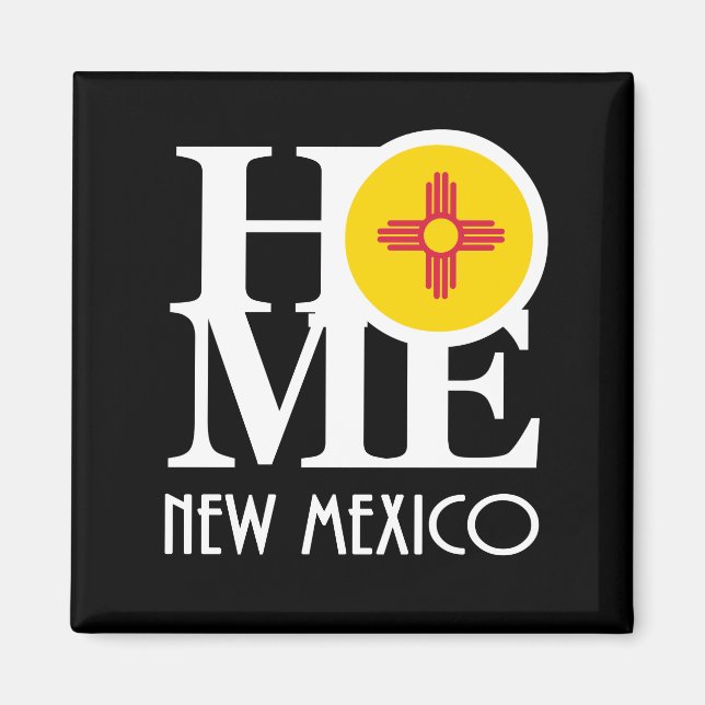 HOME New Mexico Magnet (Front)