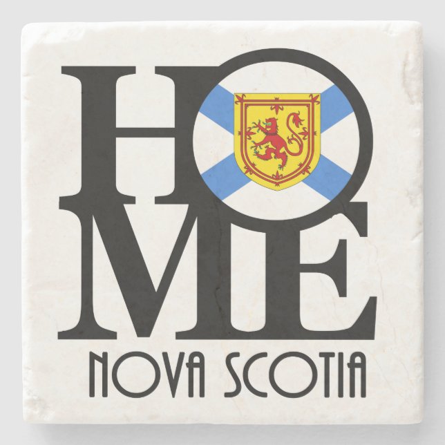 HOME Nova Scotia Stone Coaster (Front)