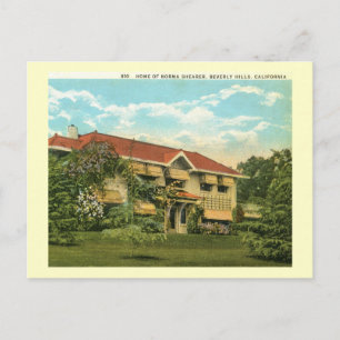 Home of Norma Shearer, Beverly Hills Vintage Postcard
